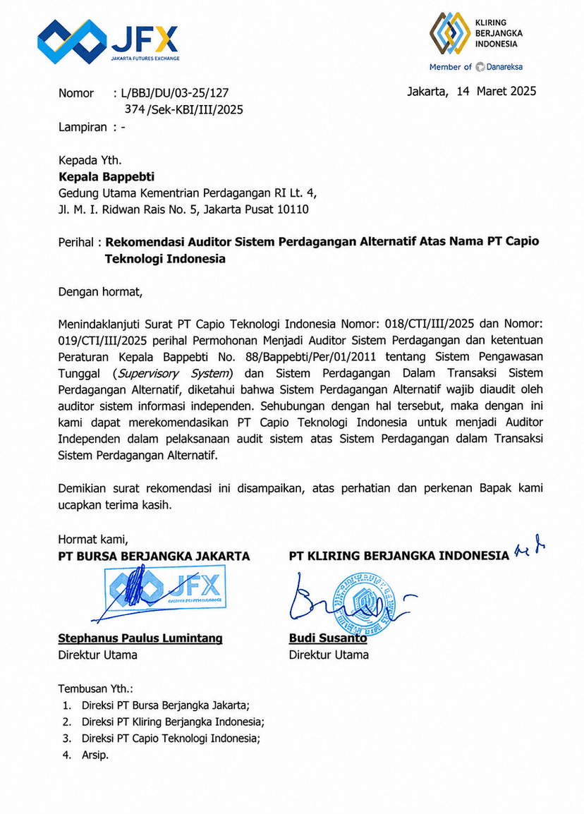 JFX certificate
